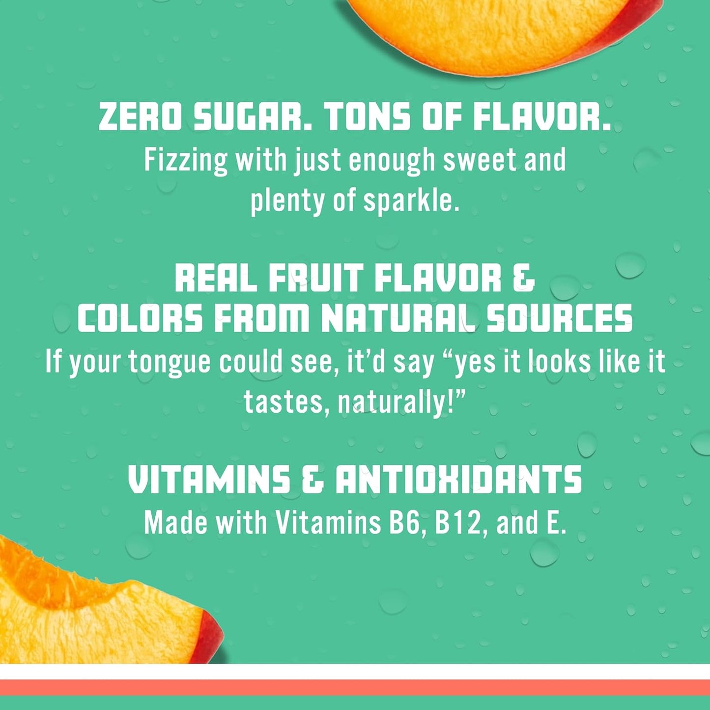 Sparkling Ice, Peach Nectarine Sparkling Water 17 Fl. oz Bottle - 6 Packs