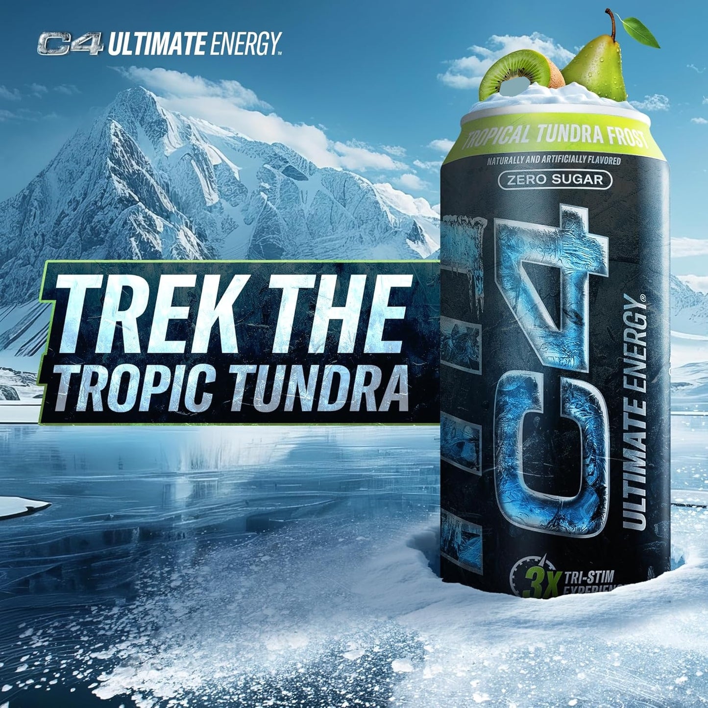 C4 Ultimate Tropical Tundra Citrus 16 Fl. oz 24 Packs
