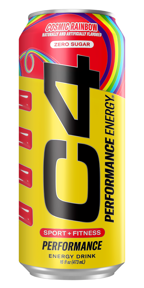 C4 Performance Energy Cosmic Rainbow  16 Fl oz. 24 Packs