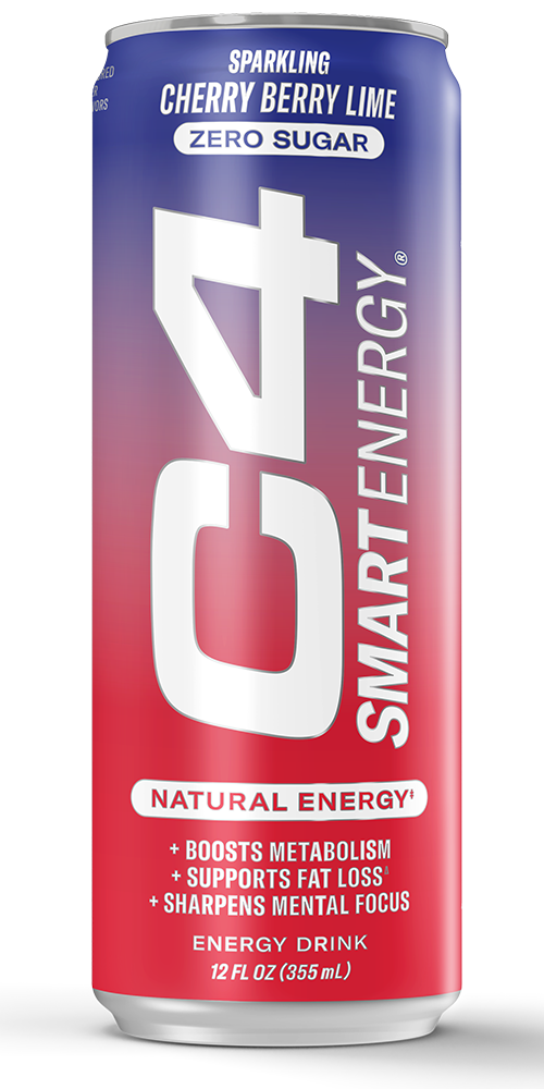 C4 Smart Energy Cherry Berry Lime 12 Fl. oz 24 Packs