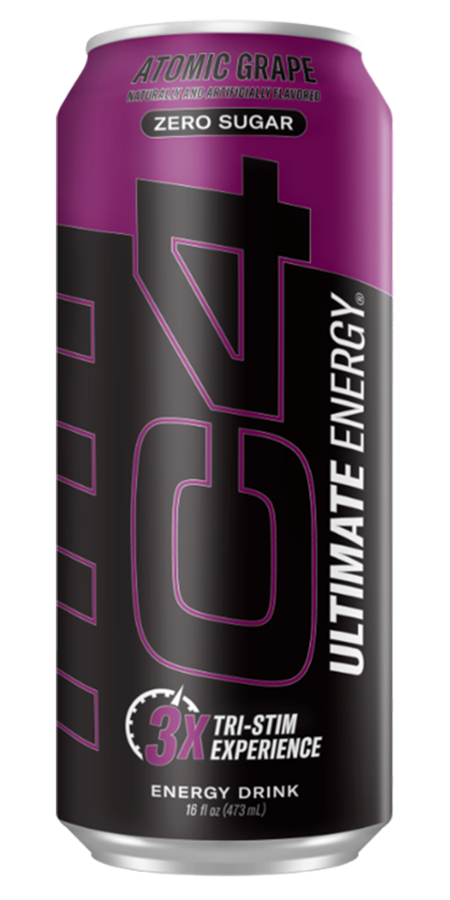 C4 Ultimate Atomic Grape 16 Fl. oz 24 Packs