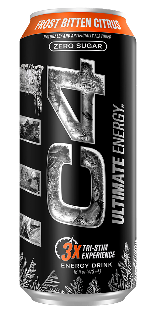 C4 Ultimate Frost Bitten Citrus  16 Fl. oz 24 Packs