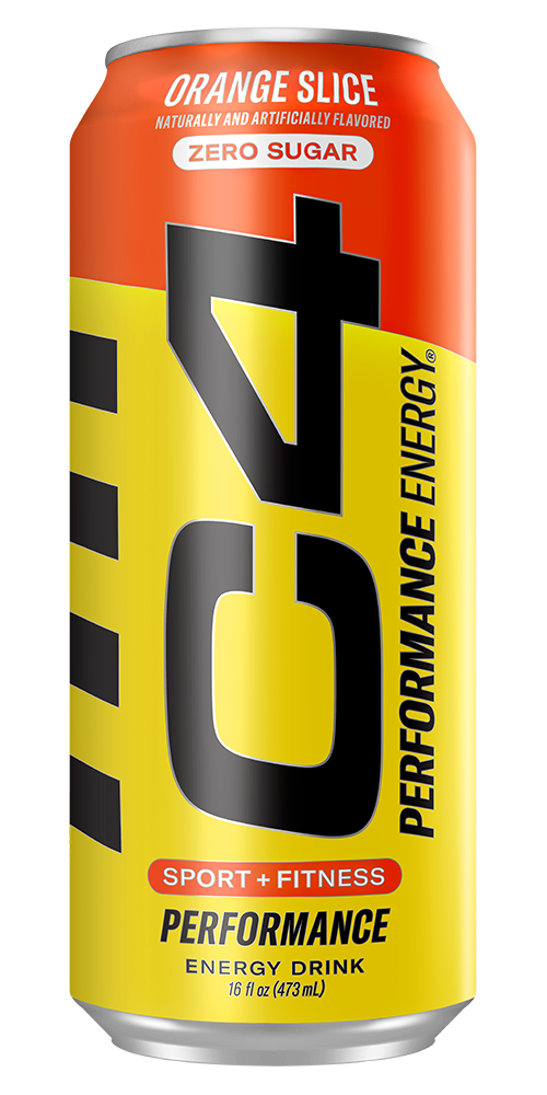C4 Orange Slice 16 Fl. oz 24 Packs