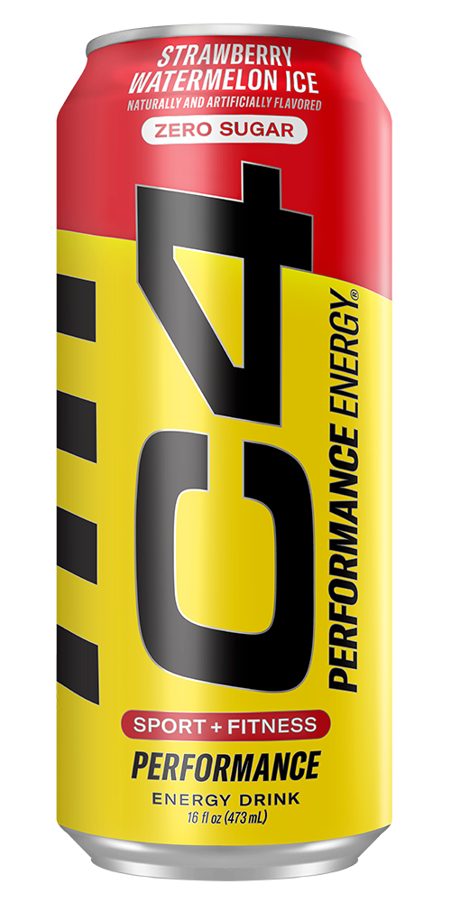 C4 Strawberry Watermelon Ice 16 Fl. oz 24 Packs