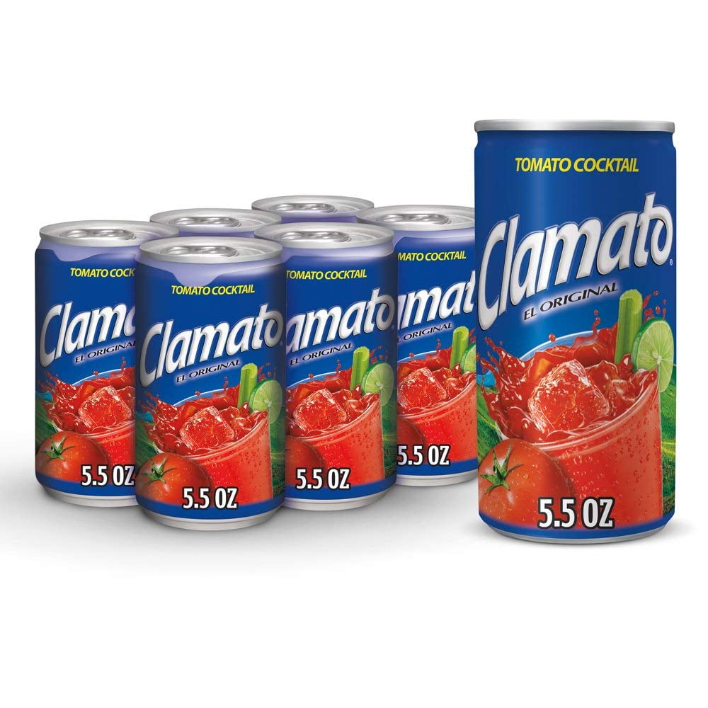 PACK OF 12 - Clamato Tomato Cocktail, Original, 5.5 Fl Oz