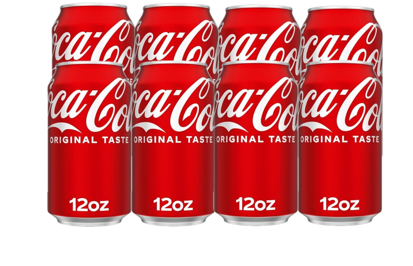 Coca-Cola Carbonated Softdrink, 12 Fl Oz Can (Pack of 8)