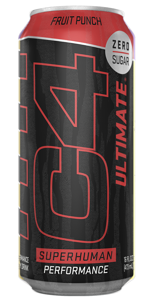 C4 Ultimate Fruit Punch  16 Fl. oz 24 Packs