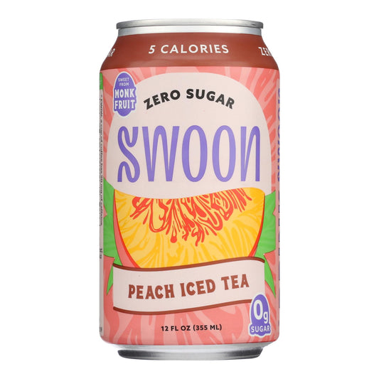 Swoon - Iced Tea Peach Zero Sugar - Case of 12-12 FZ