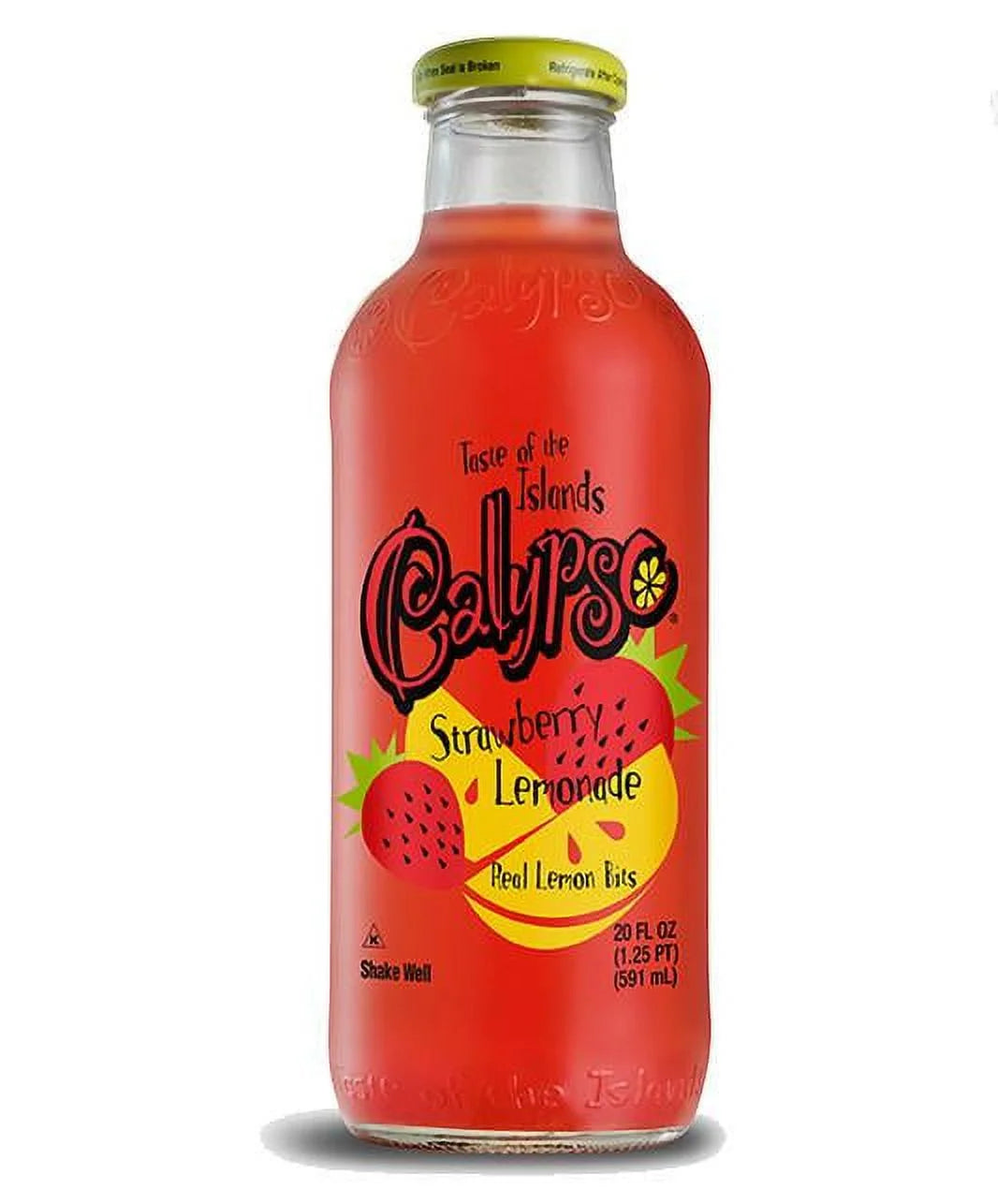 CALYPSO - STRAWBERRY LEMONADE BOTTLES (12x473 ML)