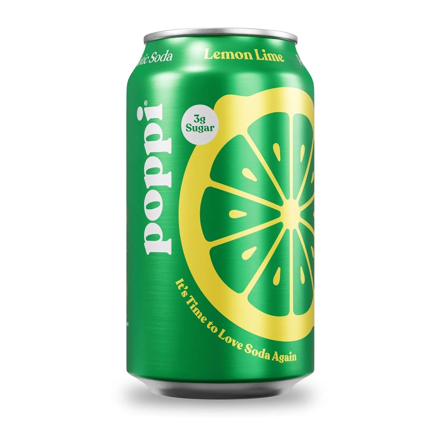 POPPI Sparkling Prebiotic Soda, Beverages Variety of Flavors with, Low Calorie & Low Sugar Drinks 12oz (Grape, Orange, Root Beer, Ginger Lime, Classic Cola, Cherry Limeade, Doc Pop, Strawberry Lemon,